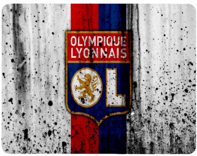 Podkładka pod myszkę OLYMPIQUE LYON + imię
