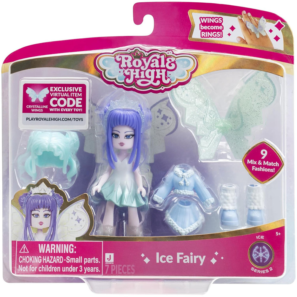 WRÓŻKA LODU ROYALE HIGH FIGURKA ICE WATER FAIRY ZESTAW + KOD ONLINE