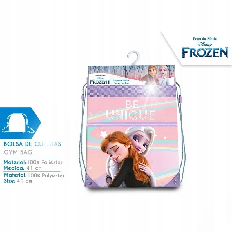 WOREK NA BUTY DO SZKOŁY KRAINA LODU Frozen
