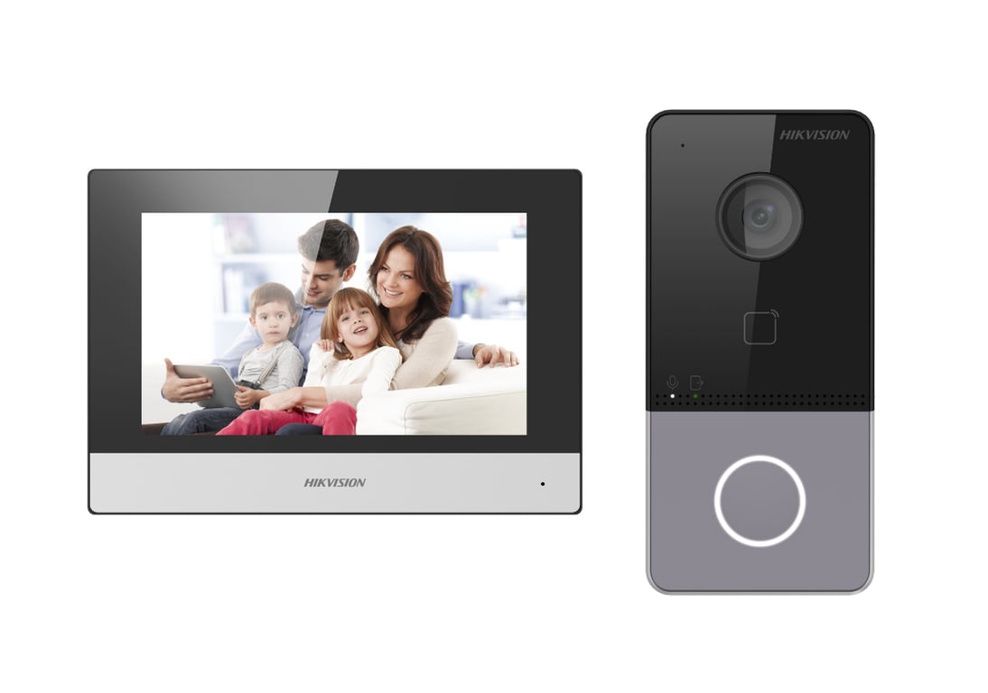 Hikvision DS-KIS603-P(C) wideodomofon 2 MP 17,8 cm (7