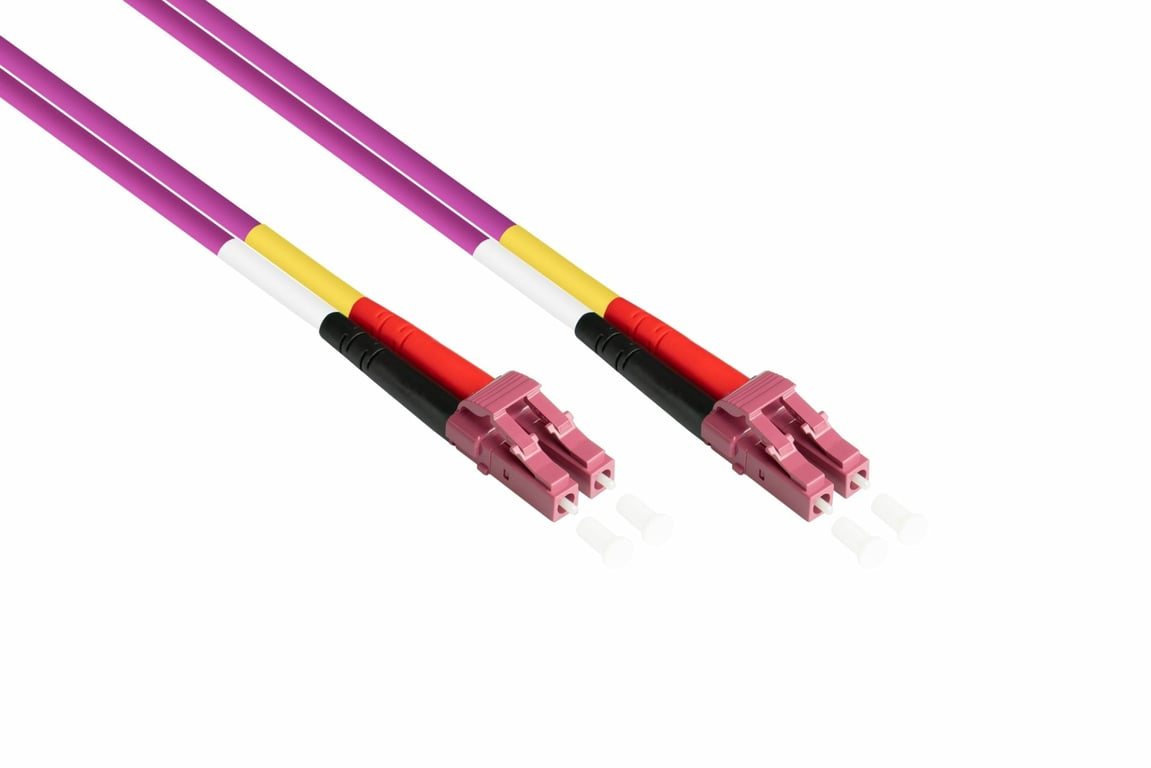 Kabelmeister LDM4-LC-030 kabel InfiniBand / światłowodowy 50 m LC/UPC Fioletowy