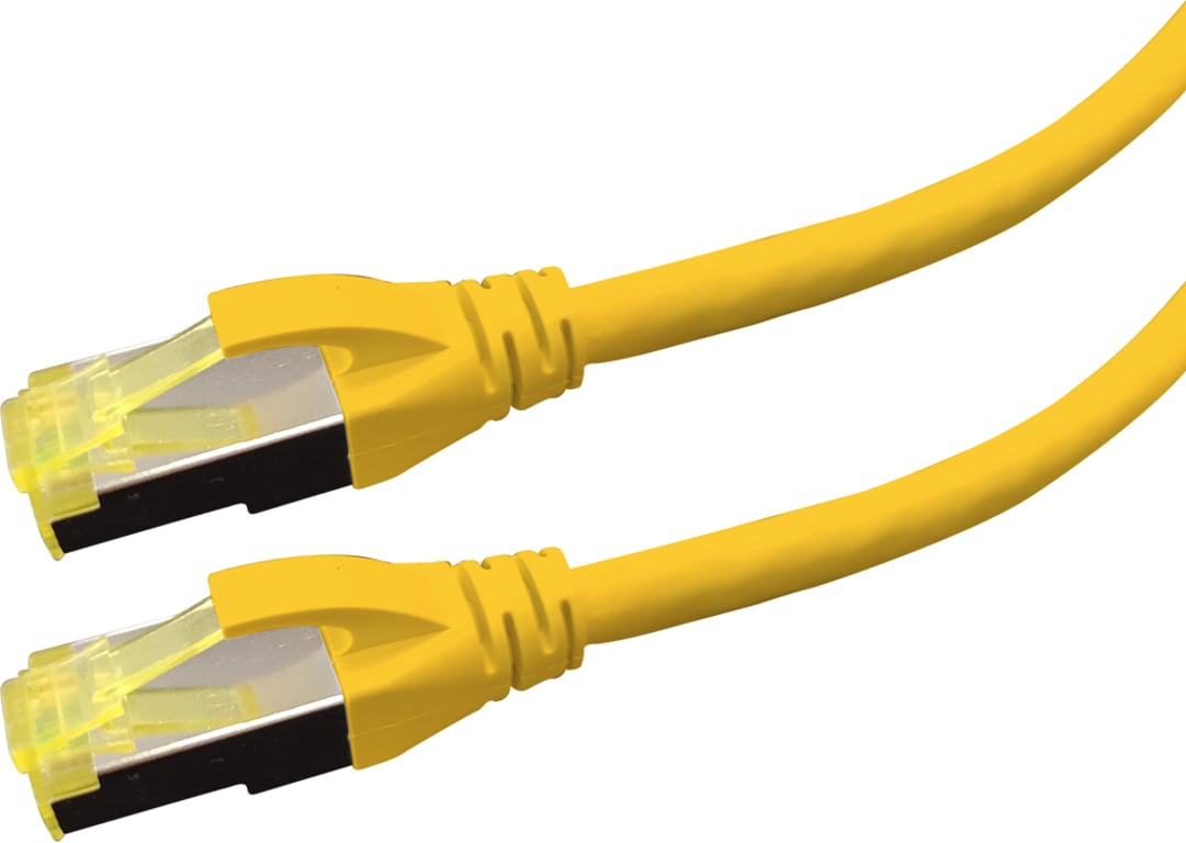 LOGON PREMIUM APR6100Y kabel sieciowy Żółty 10 m Cat6 S/FTP (S-STP) APR6100Y