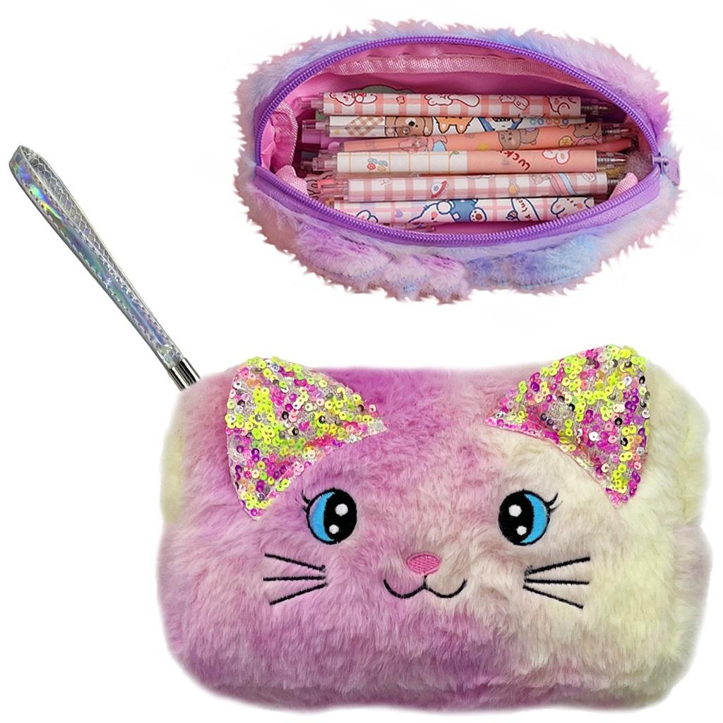 Trifox Torebka pluszowa kotek A-1453 18525 - torba