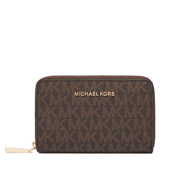 Mały Portfel Damski MICHAEL Michael Kors 32F9GJ6D0B Brązowy