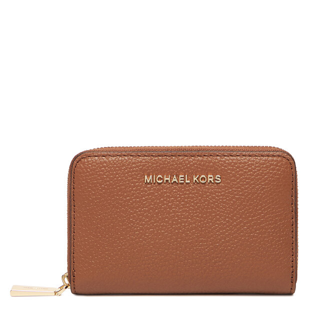 Mały Portfel Damski MICHAEL Michael Kors Jet Set 32F9GJ6D0L Brązowy