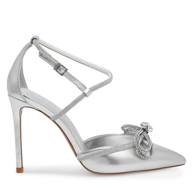 Szpilki Eva Minge ANCONA-V325-25531 Srebrny