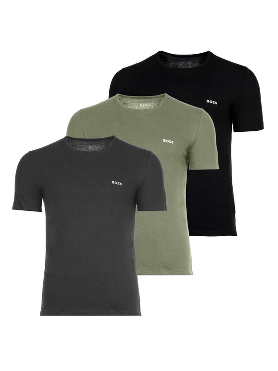 BOSS Komplet 3 t-shirtów 50532468 Kolorowy Regular Fit