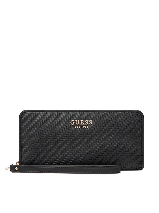 Guess Duży Portfel Damski Mirema Slg SWWG96 31146 Czarny