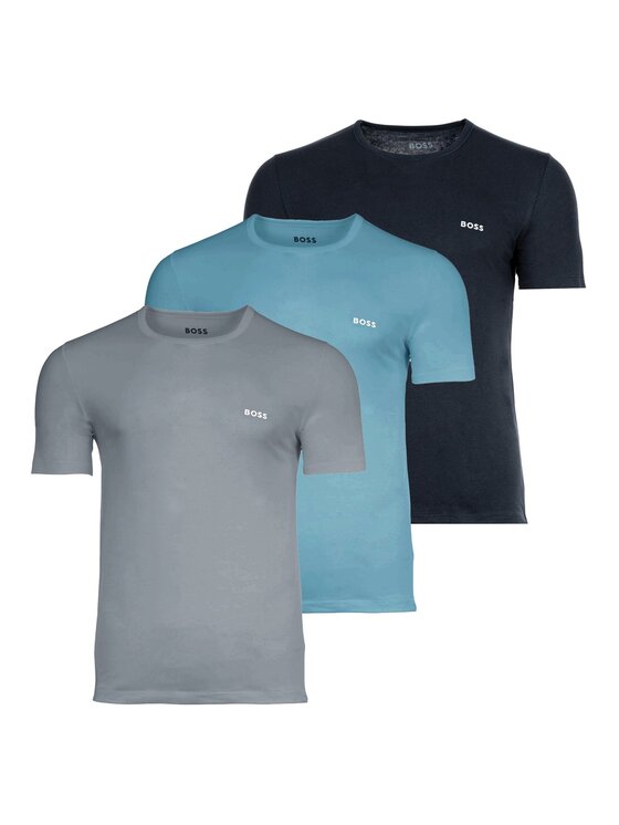 BOSS Komplet 3 t-shirtów 50532470 Kolorowy Regular Fit