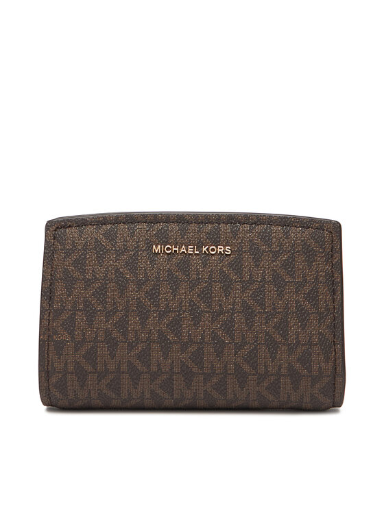 MICHAEL Michael Kors Duży Portfel Damski Bryant 32S5GYTZ2B Brązowy