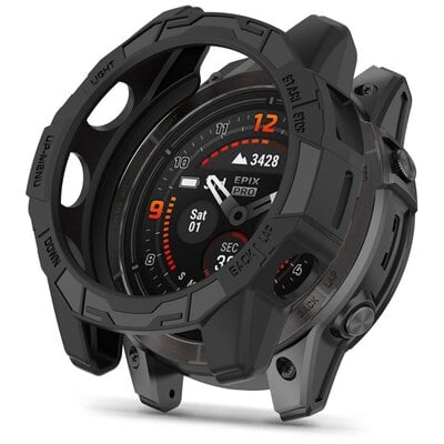 Etui TECH-PROTECT Defense Air do Garmin Fenix 7/7 Pro Czarny