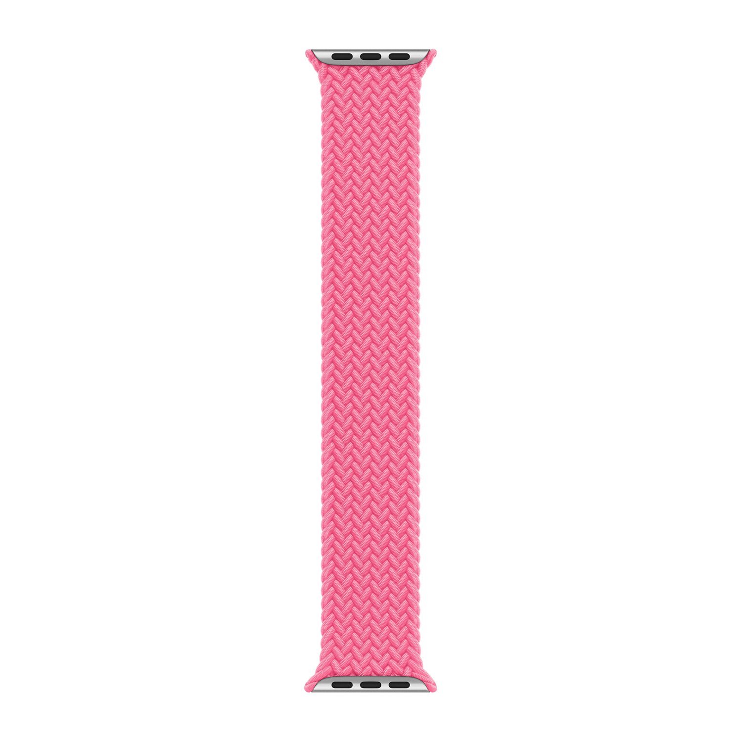 Apple Pleciona opaska Solo w kolorze flamingo do koperty 44mm / 45mm / 46mm / 49mm - rozmiar 11
