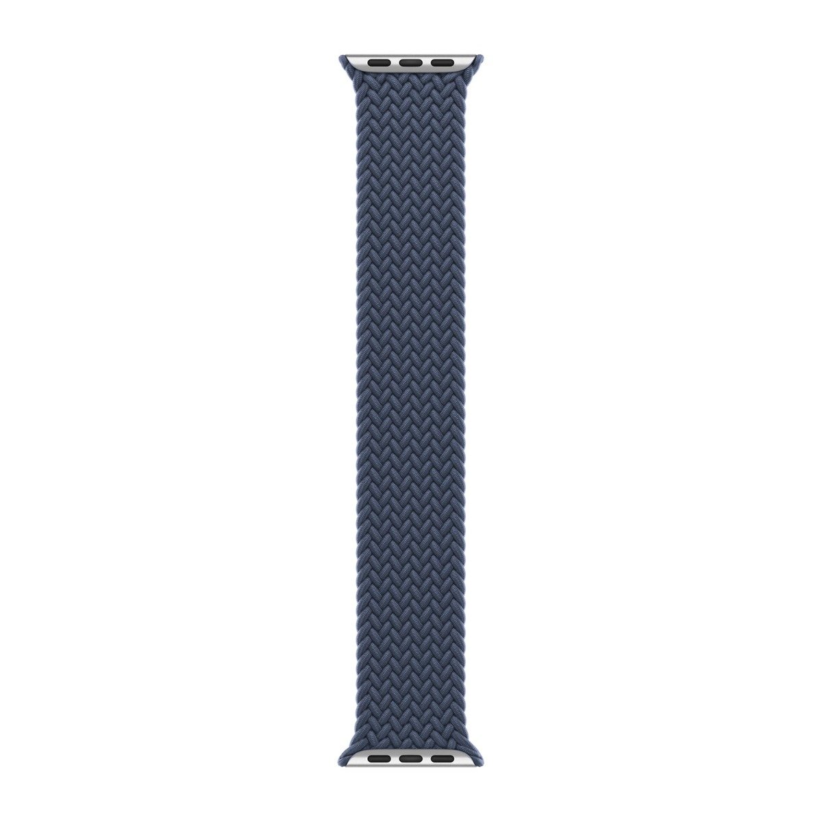 Apple Pleciona opaska Solo w kolorze sztormowego błękitu do koperty 40mm / 41mm / 42mm - rozmiar 1