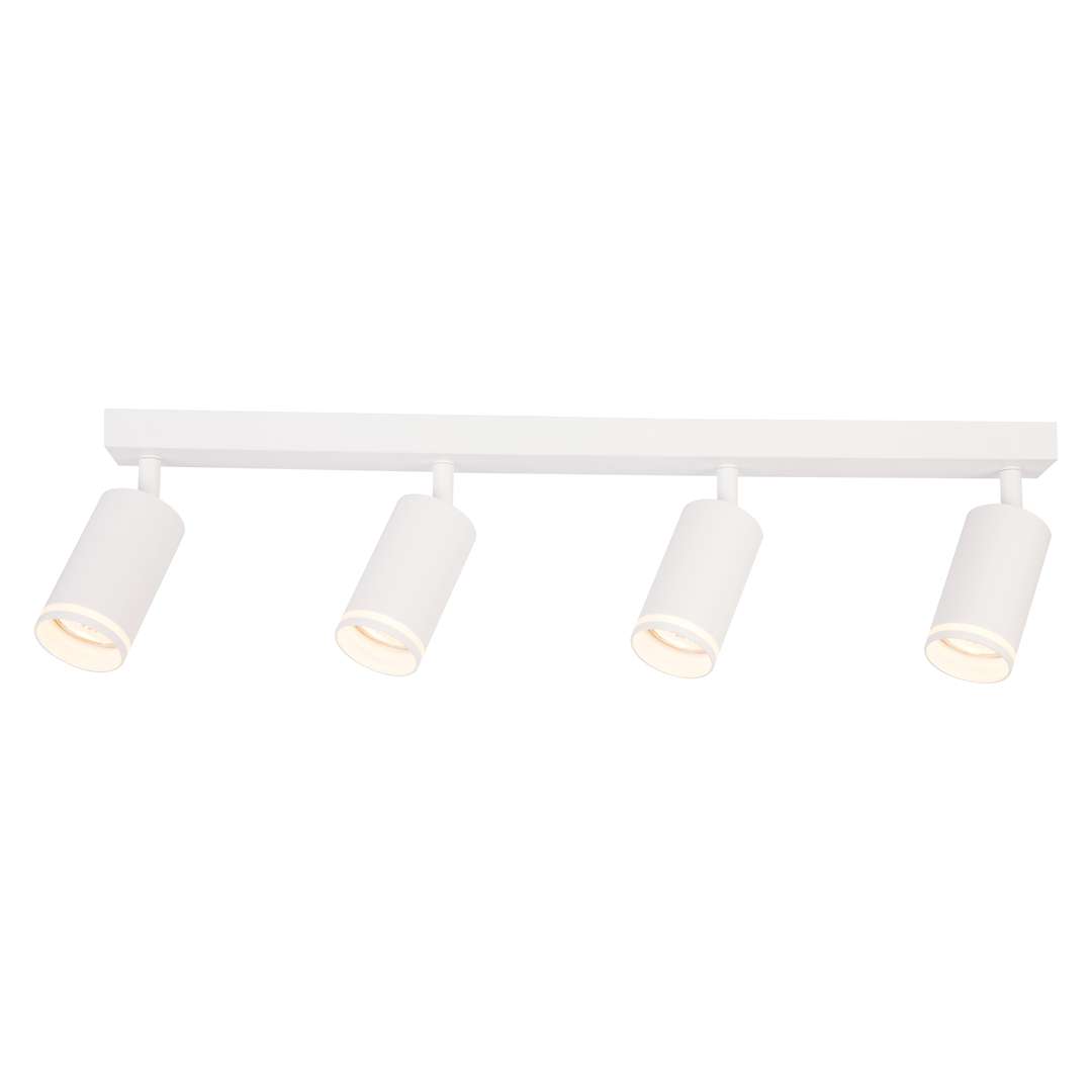 Lampa sufitowa z reflektorami, biała, podłużna ML2074 z serii PIPE