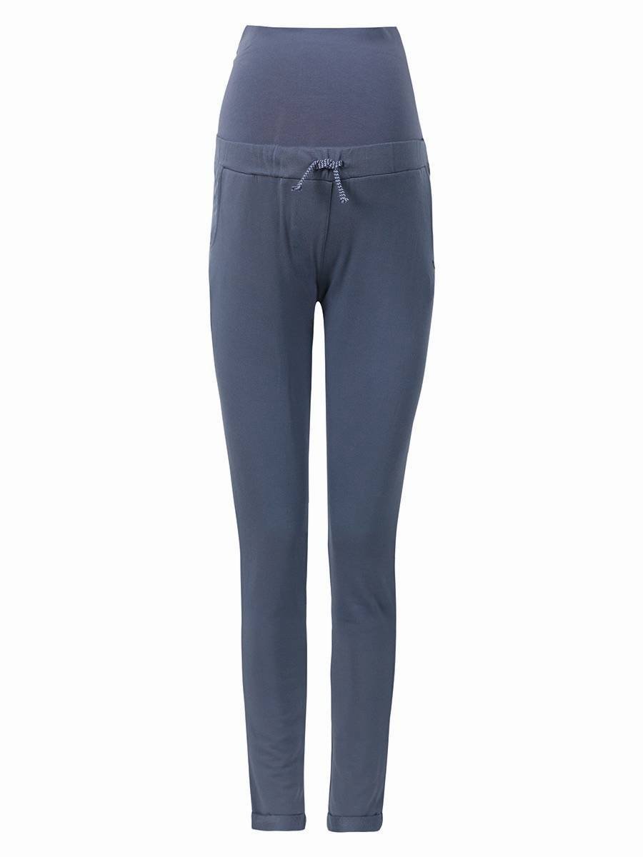 Damskie spodnie dresowe niebieskie Bellybutton Maternity, r.42