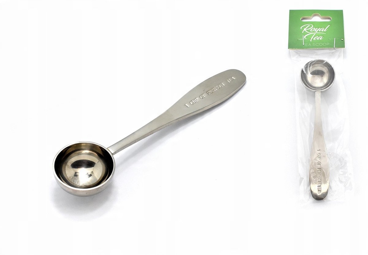 Łyżka do odmierzania herbaty - stal nierdzewna 12,5 cm
