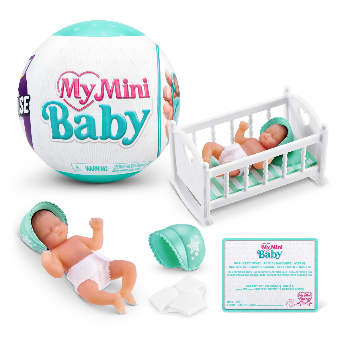 5 Surprise My Mini Baby Series 1 Single Capsule, Kapsuła dziecko nosidełko