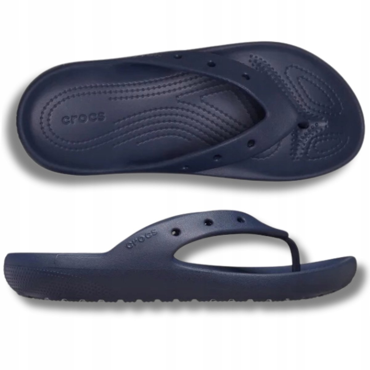 JAPONKI DAMSKIE KLAPKI CROCS CLASSIC FLIP WSUWANE ORYGINALNE 38,5 W8