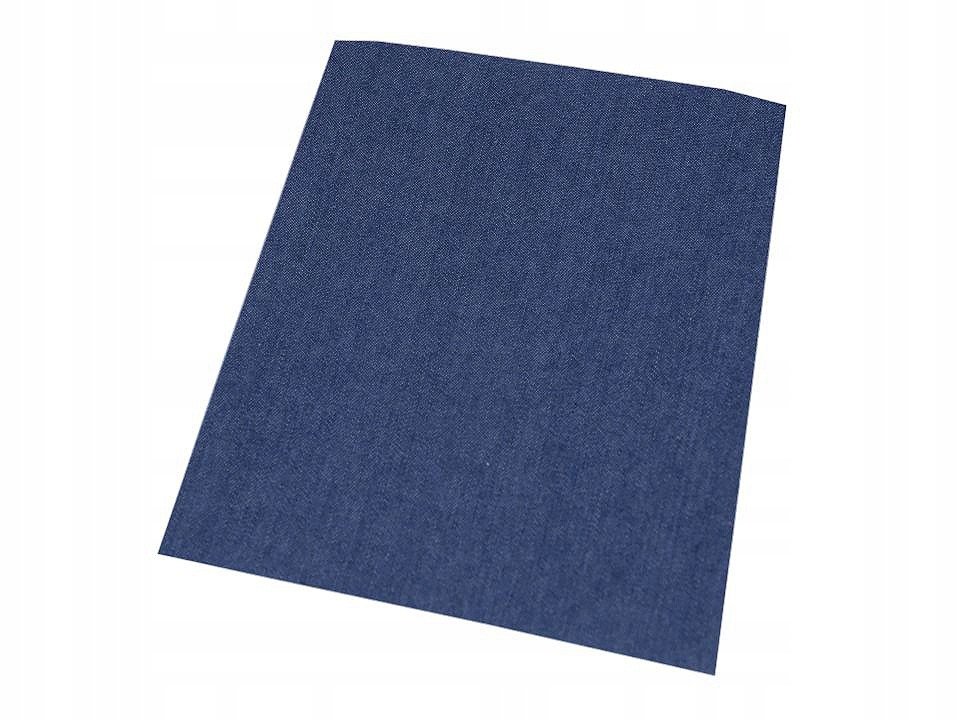 Łata termo do naprasowania 17x43cm średni jeans