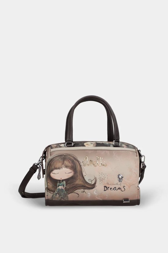 Torebka Anekke Real kuferek pojemna z dziewczynką