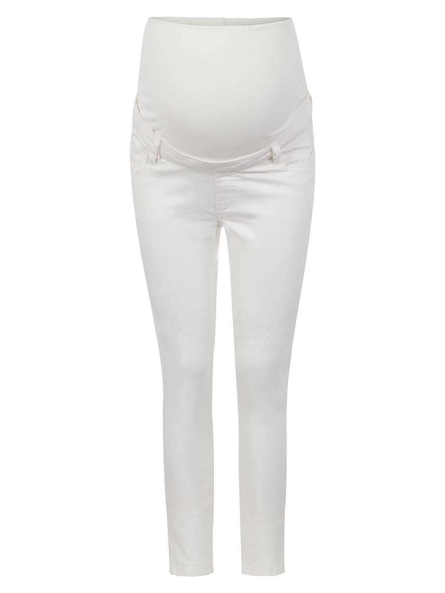 Damskie spodnie ciążowe białe Bellybutton Maternity, r.32