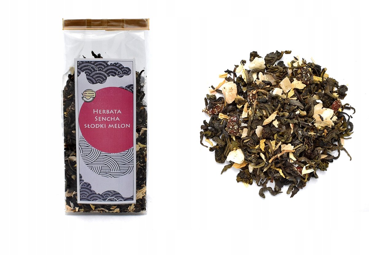 Herbata Sencha Słodki Melon 50g