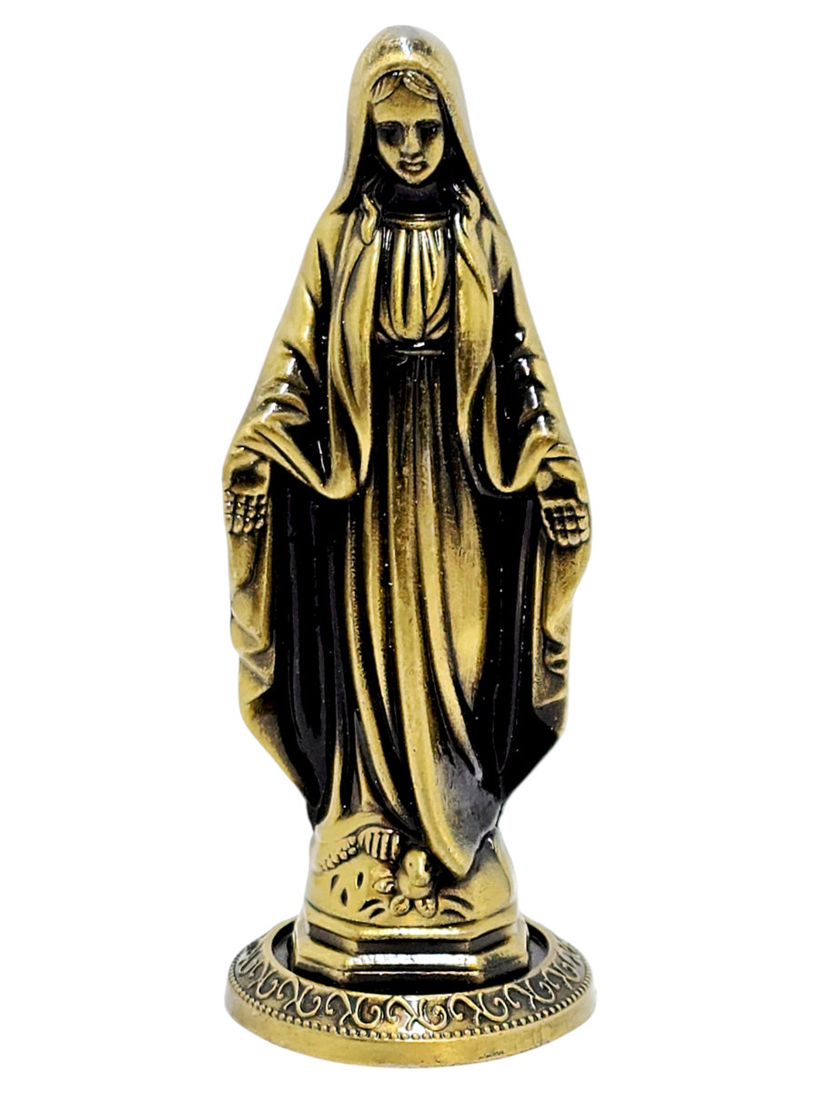 Figurka metalowa Maryja 9cm 5057-22
