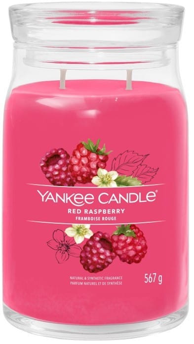 Yankee Candle Signature Red Raspberry Świeca Duża 567g