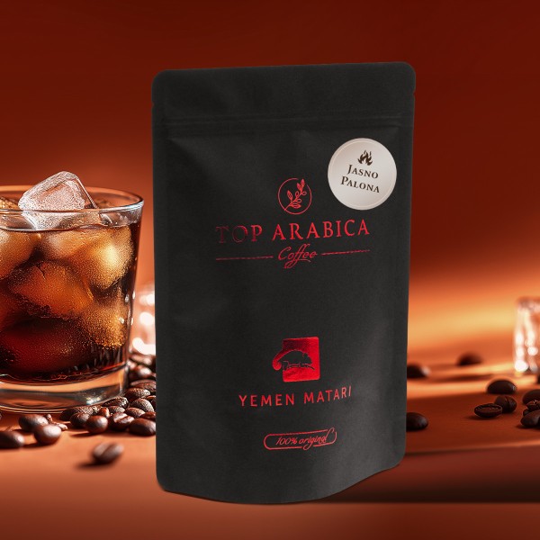 Kawa jasno palona Jemen Matari 100g