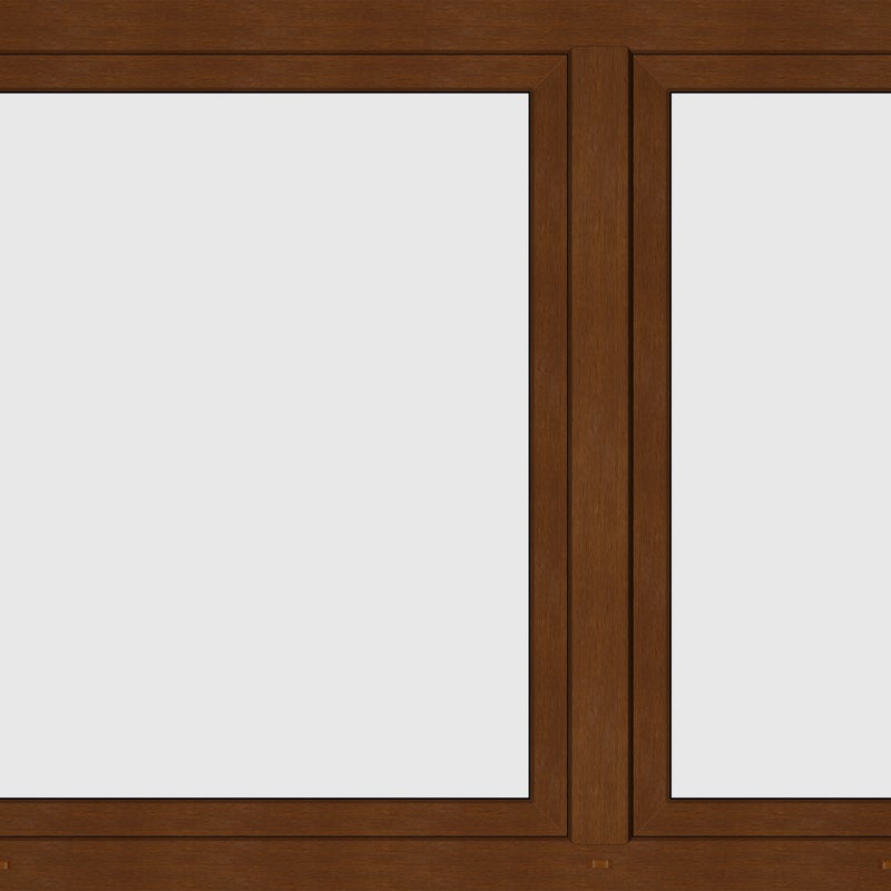 Okno PCV 3-szybowe fasadowe 85/O19 złoty dąb 1465x1135 mm otwierane do wewnątrz lewe