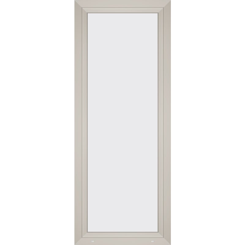 Okno PCV 3-szybowe balkonowe 85/OB5 białe 865x2195 mm otwierane do wewnątrz prawe