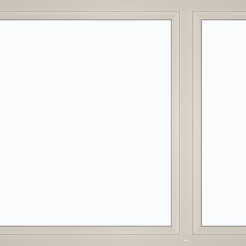 Okno PCV 3-szybowe fasadowe 85/O39 białe 2065x1435 mm otwierane do wewnątrz lewe