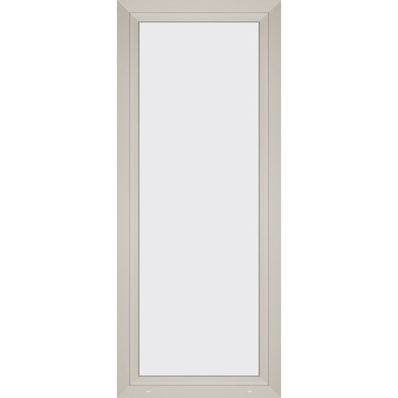 Okno PCV 3-szybowe balkonowe 85/OB4 białe 865x2095 mm otwierane do wewnątrz lewe