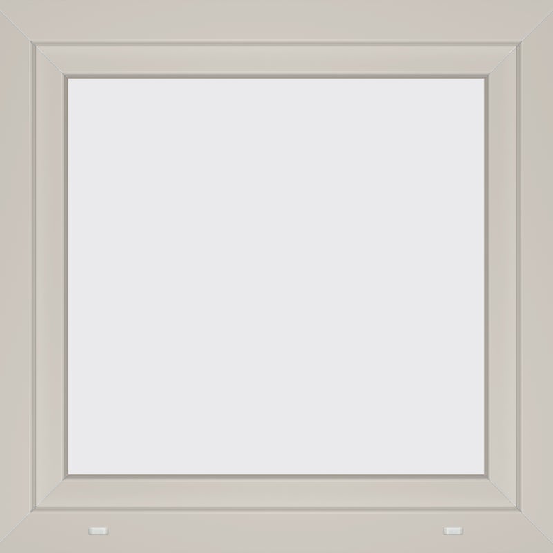 Okno PCV 3-szybowe fasadowe 85/O5 białe 865x835 mm uchylne do wewnątrz