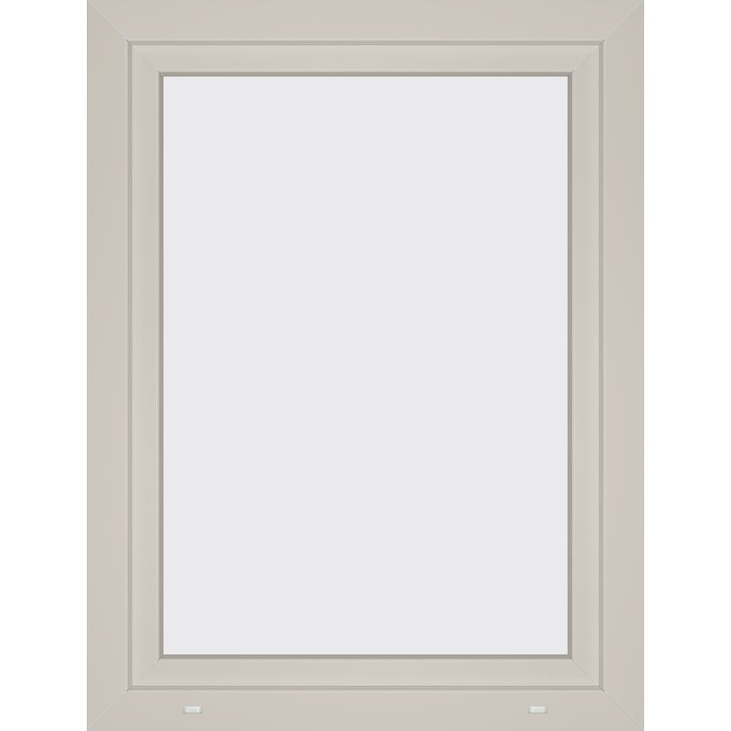 Okno PCV 3-szybowe fasadowe 85/O15 białe 865x1135 mm otwierane do wewnątrz lewe