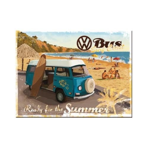 Magnes na lodówkę VW Bulli - Ready for the Summer