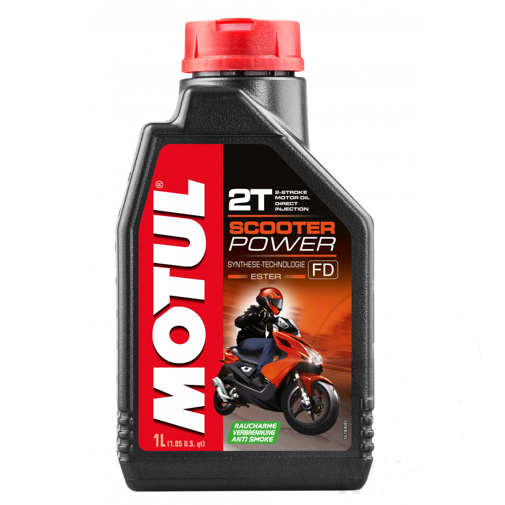Olej silnikowy Motul Scooter Power 2T 1L Syntetyczny syntetyczny Scooter Power