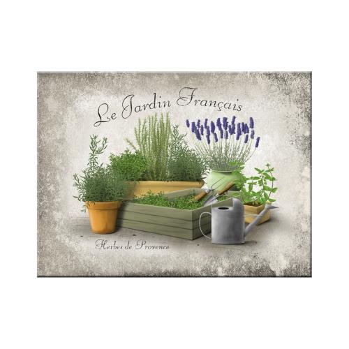 Magnes na lodówkę Jardin Francais