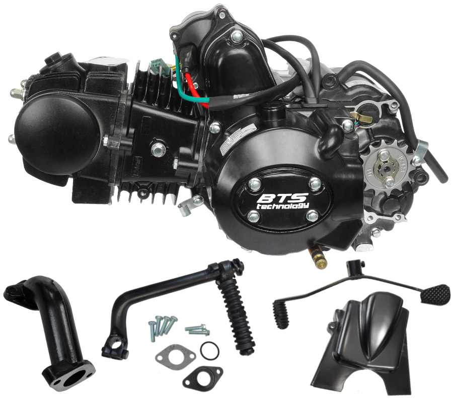 Silnik BTS poziomy 154FMI 125cc 4T 4-biegi czarny