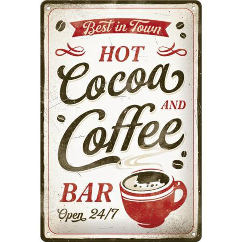 Plakat 20x30 Hot Cocoa & Coffee