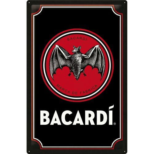 Plakat 40x60 Bacardi Logo Black