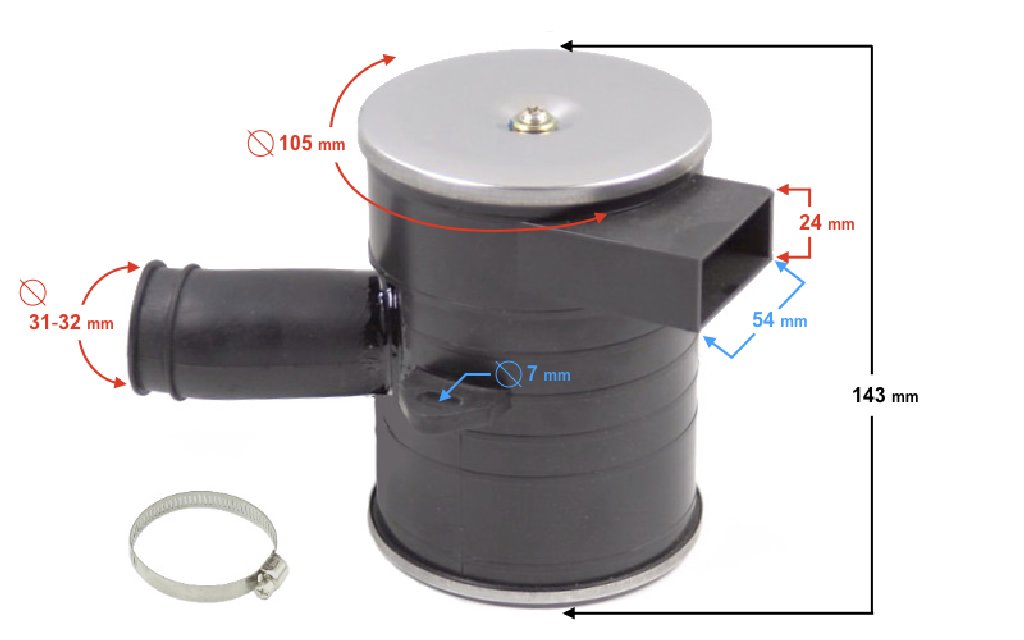 Filtr powietrza do motoroweru Sprint / J. 901/902