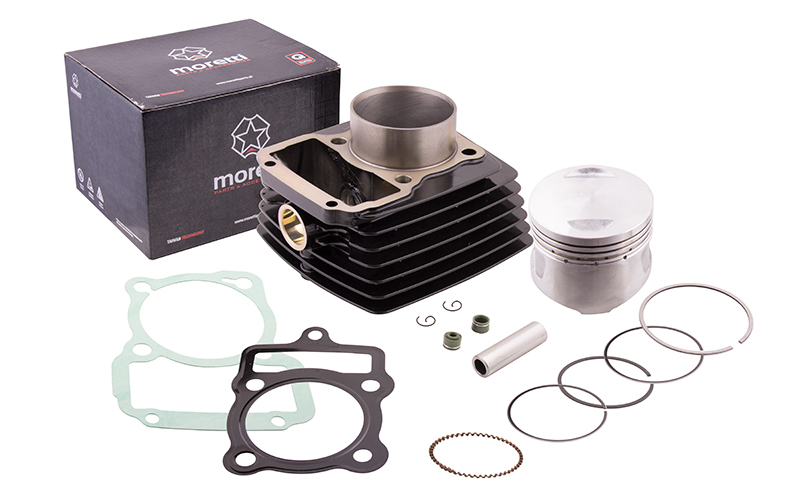 Cylinder Moretti do motocykla 4T CG 150cc 162FMI sw.15 mm Czarny