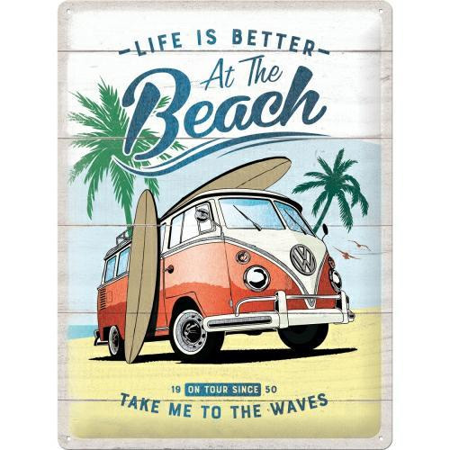 Plakat 30x40 VW Bulli-Beach-Special