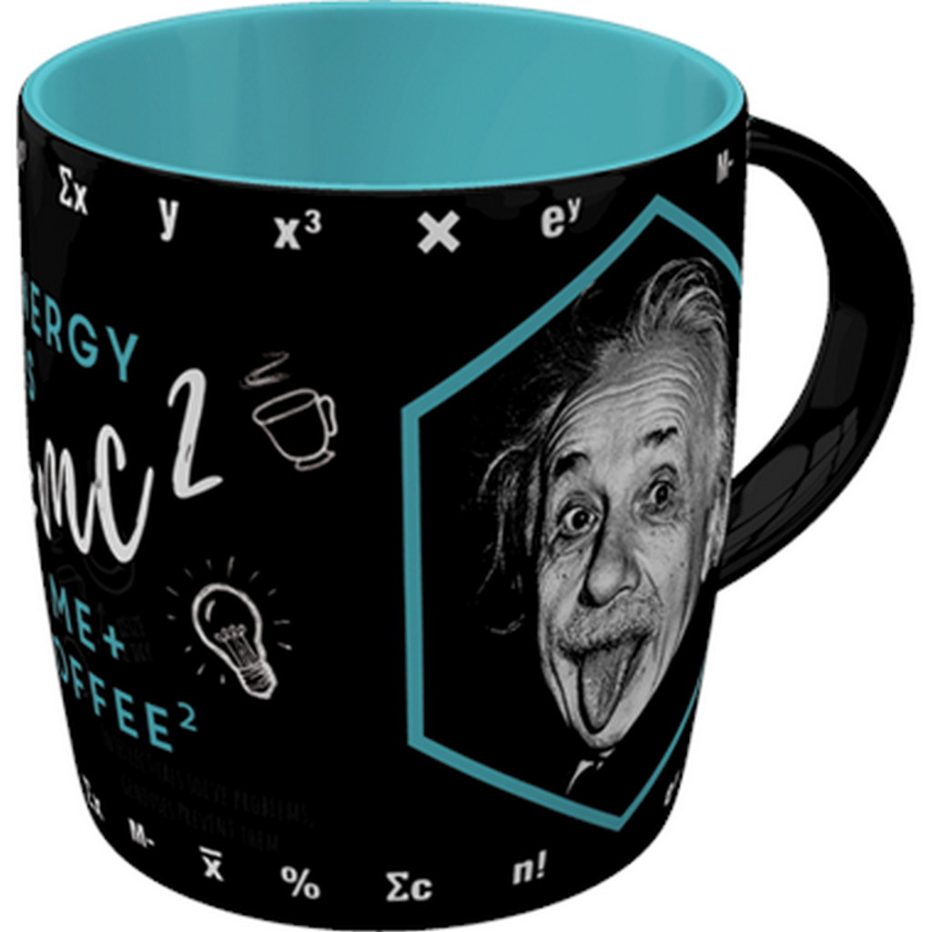 Kubek Einstein Energy = Me + Coffe