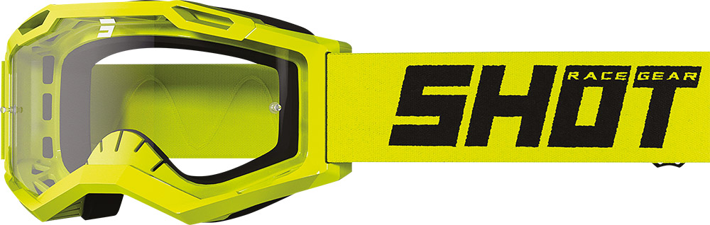 Gogle Shot Assault 2.0 Neon Yellow