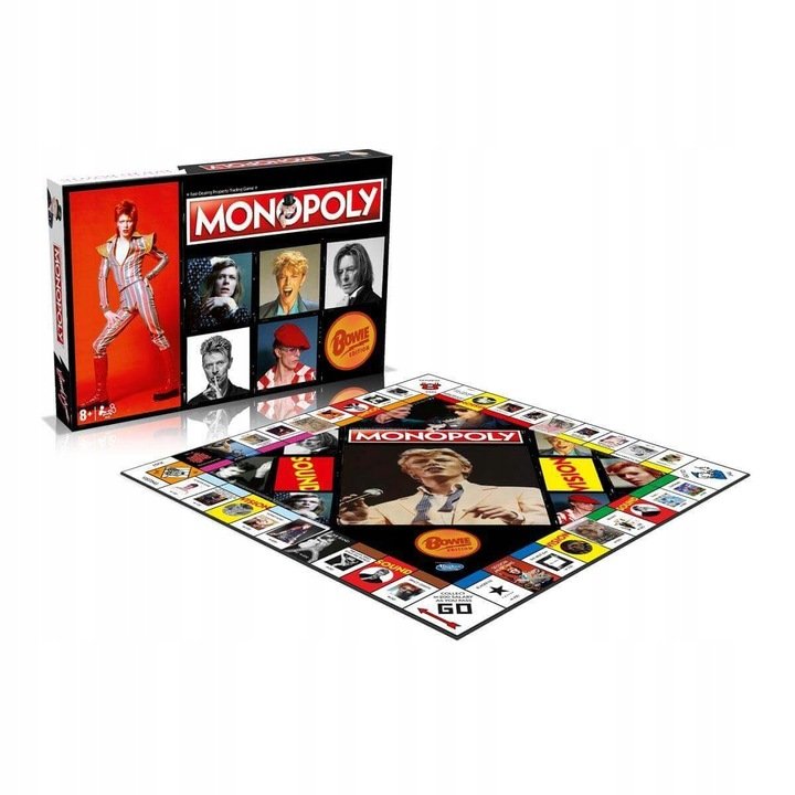 Monopoly David Bowie - Edycja Angielska Gra Planszowa Rodzinna Board Game