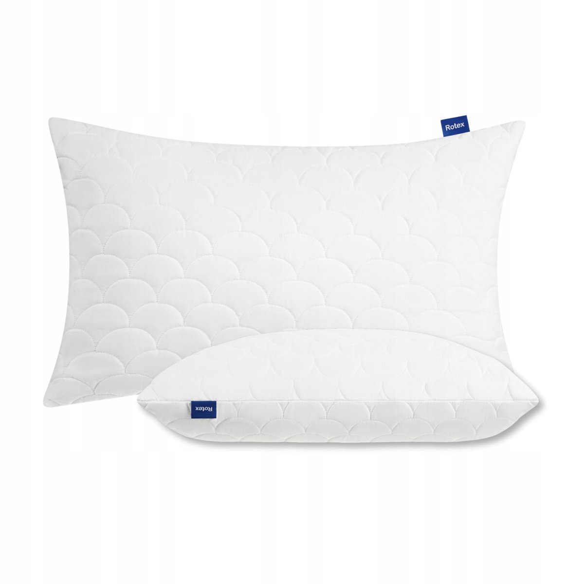 Poduszka Do Spania 40x70cm Antyalergiczna Pikowana Gruba Zamek Błyskawiczny