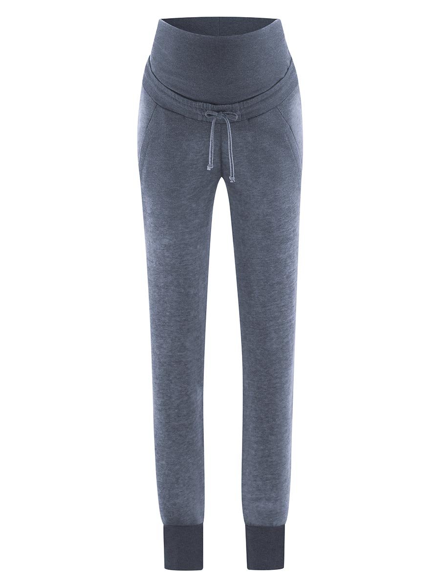 Damskie spodnie dresowe ciążowe szare Bellybutton Maternity, r.XS