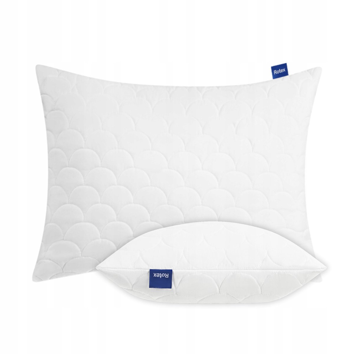 Poduszka Do Spania 50x70cm Antyalergiczna Pikowana Gruba Zamek Błyskawiczny